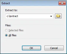 Open a Windows WIM Image — example PowerISO interface screenshot